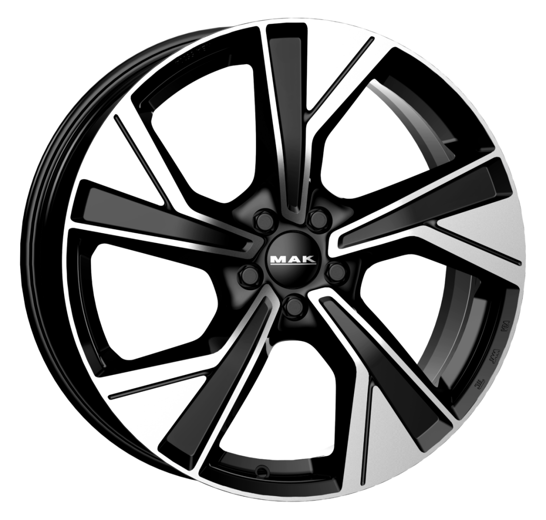 MALMOE 9 20 45 5x108 MAK 63,40 BLACK MIRROR